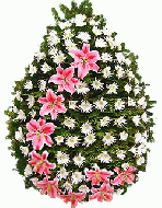 coroane funerare crizanteme crini